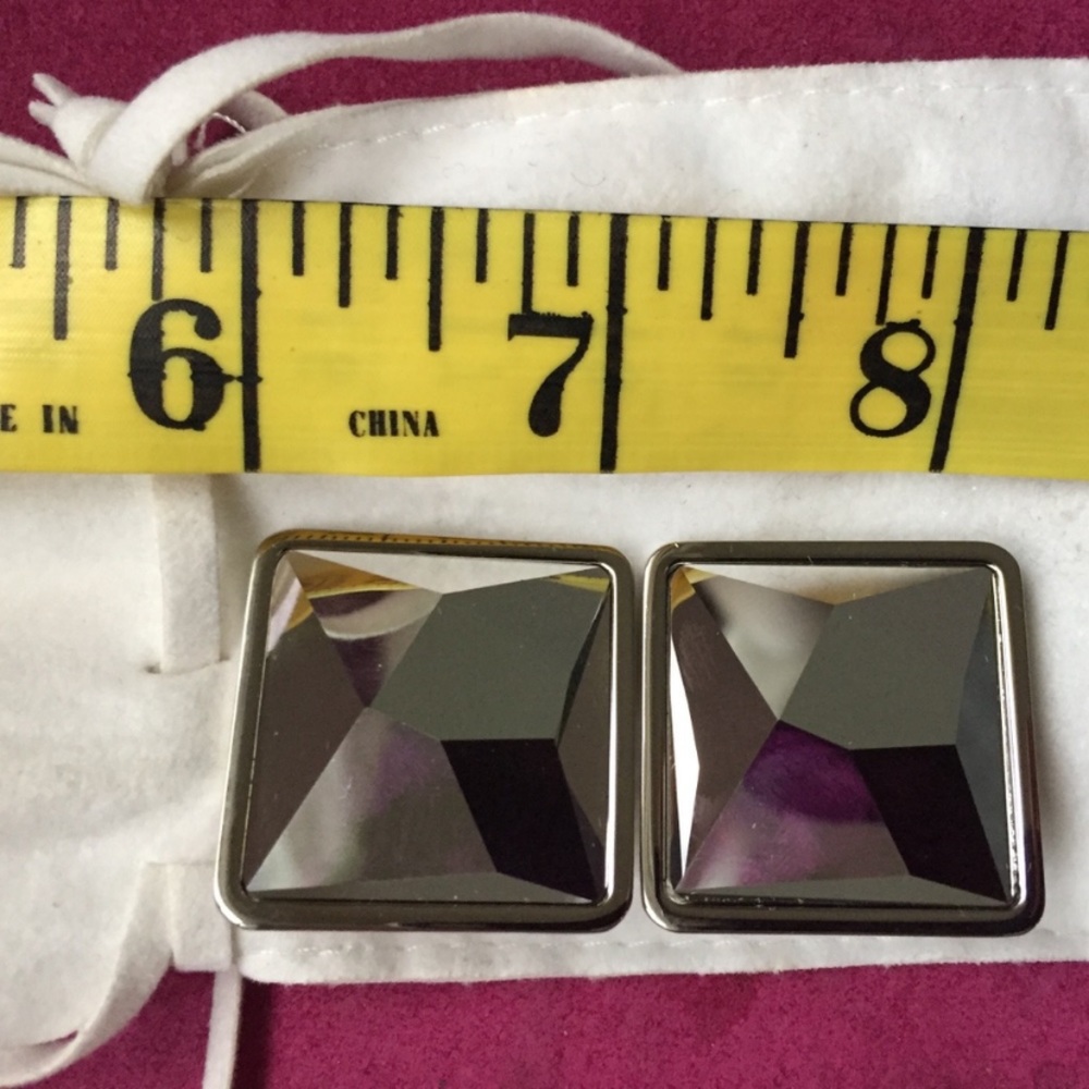 Atelier Swarovski Michael Kaplan Silver earrings - Picture 3 of 3